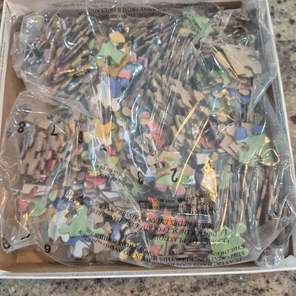Ceaco Lorraine Ryan Birdhouse 500 pc Jigsaw Puzzle, New, Box Damaged